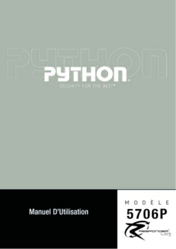 Python 5706P Manuel utilisateur