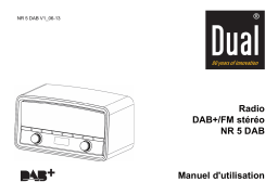 Dual NR 5 DAB Manuel utilisateur