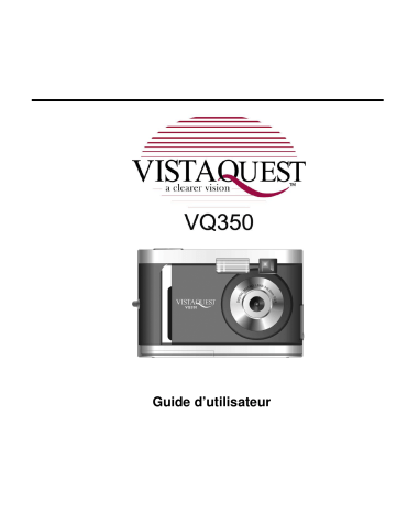 Mode d'emploi | VistaQuest VQ 350 Manuel utilisateur | Fixfr