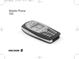 Sony Ericsson T65 Manuel utilisateur