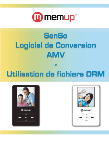 MEMUP Senso conversion vidéo Mode d'emploi | Fixfr