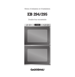 Gaggenau EB294131 Manuel utilisateur