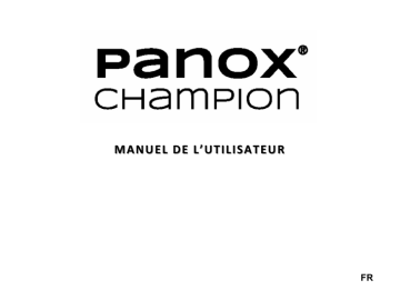 Manuel du propriétaire | Easypix Panox Champion Manuel utilisateur | Fixfr