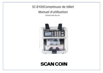 SCAN COIN SC-8100 Manuel utilisateur | Fixfr