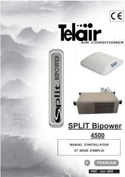 Telair Split BiPower 4500 Manuel utilisateur