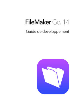 Filemaker Go 14 Manuel utilisateur