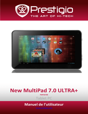 MultiPad PMP-3670B | MultiPad 7.0 Ultra+ | Prestigio PMP-3670B Manuel utilisateur | Fixfr