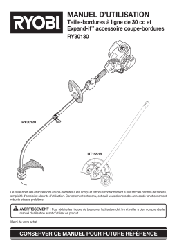 Ryobi RY30190 Manuel utilisateur