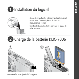 Kodak M883 Manuel utilisateur