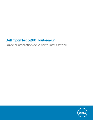 Dell OptiPlex 5260 All In One desktop Guide de démarrage rapide | Fixfr