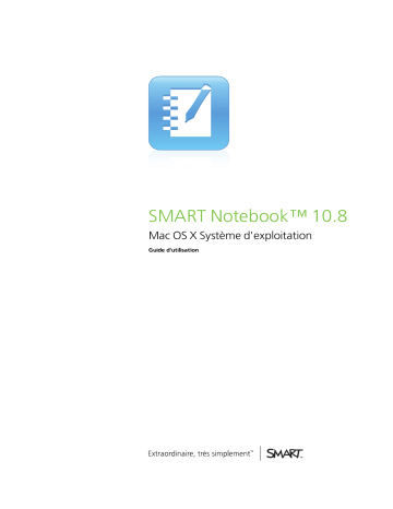 Guide de référence | SMART Technologies Notebook 10 Manuel utilisateur | Fixfr