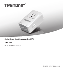 Trendnet THA-101 Home Smart Switch Manuel utilisateur