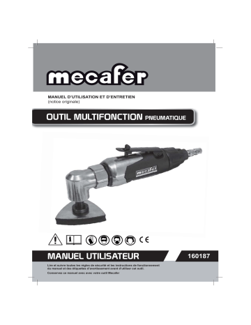 Mecafer Outil pneumatique multitool Mecafer Mode d'emploi | Fixfr