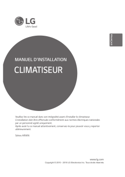 LG ARWN192DA2 Guide d'installation