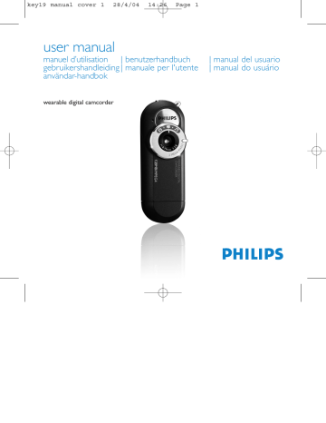 Key 019 | Mode d'emploi | Philips KEY019/00 Manuel utilisateur | Fixfr