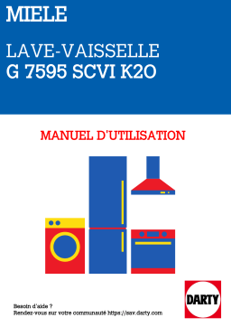 Miele G 7310 SC Manuel utilisateur