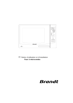 Brandt C3270BF1 Manuel utilisateur