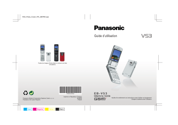 Panasonic VS3 Mode d'emploi | Fixfr
