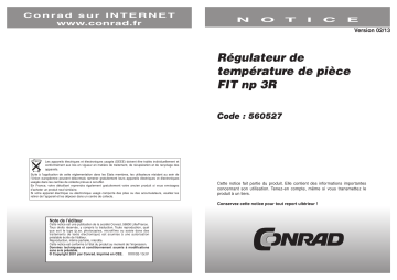 Manuel du propriétaire | Eberle FITnp 3R Manuel utilisateur | Fixfr