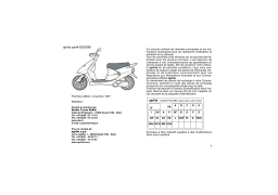 APRILIA AMICO 50 Manuel utilisateur