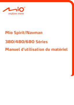 Mio Spirit Navman 480 Manuel utilisateur