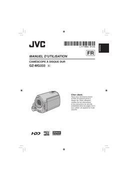 JVC GZ MG333, MG333E Manuel utilisateur