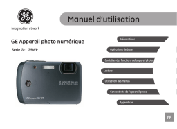 GE G5WP Manuel utilisateur