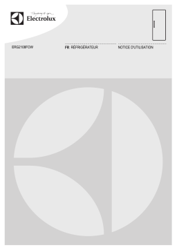 Aeg-Electrolux ERG2108FOW Manuel utilisateur