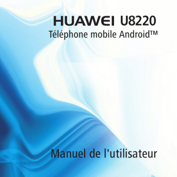 Mode d'emploi | Huawei U8220 Manuel utilisateur | Fixfr