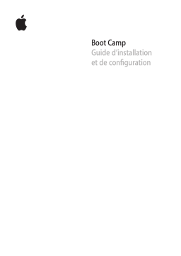 Apple Boot Camp Macbook Air Manuel utilisateur