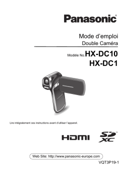 Panasonic HX DC1 Mode d'emploi