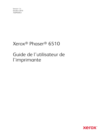 Manuel du propriétaire | Xerox VERSALINK B400V/DNVERSALINK B405V/DN Manuel utilisateur | Fixfr