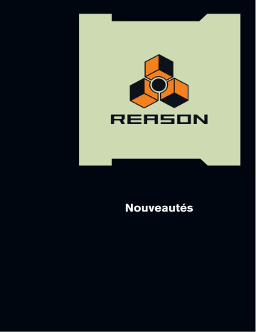 Manuel du propriétaire | Propellerhead REASON 4 Manuel utilisateur | Fixfr