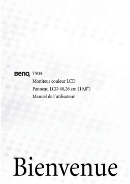 BenQ T904 Manuel utilisateur