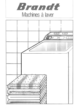 Brandt G5800 Manuel utilisateur