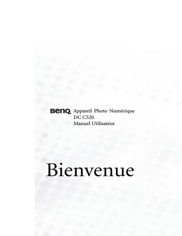 Mode d'emploi | Benq Série DC DC C520 Manuel utilisateur | Fixfr