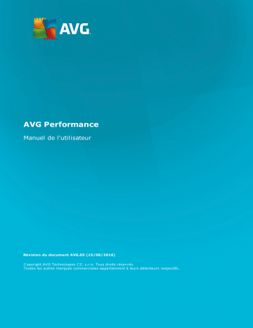 Performance 2015 | Mode d'emploi | AVG Performance 2016 Manuel utilisateur | Fixfr