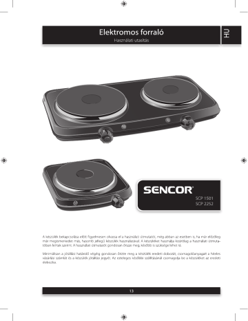 Sencor SCP 2252 Manuel utilisateur | Fixfr
