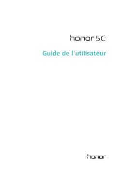 Honor 5C Manuel utilisateur