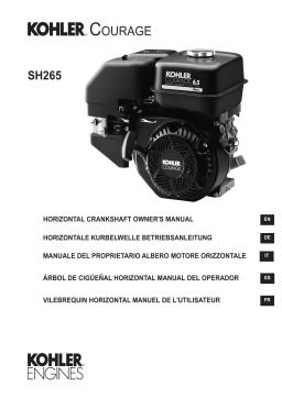 Kohler SH265 Manuel utilisateur