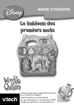 VTech LE TABLEAU DES PREMIERS MOTS Manuel utilisateur