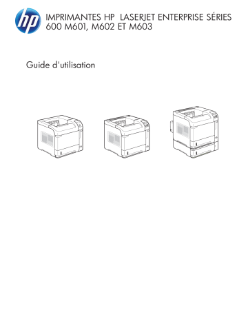 Manuel du propriétaire | HP LASERJET PRO MFP M130F Manuel utilisateur | Fixfr