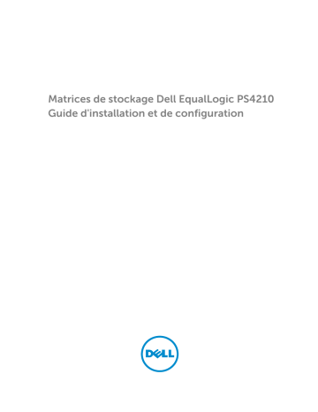 Mode d'emploi | Dell EqualLogic PS4210XV35 storage Manuel utilisateur | Fixfr