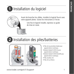 Kodak EASYSHARE C513 Mode d'emploi