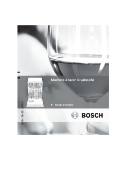 Bosch sgi 45 m 95 eu Manuel utilisateur