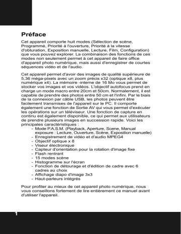 Mode d'emploi | Easypix AX-581 Manuel utilisateur | Fixfr