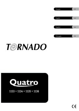 Tornado TO1136Q Manuel utilisateur