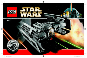 Guide d'installation | Lego 8017 Darth Vader's TIE Fighter Manuel utilisateur | Fixfr
