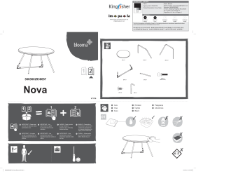 Blooma Nova Mode d'emploi | Fixfr