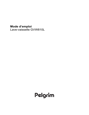 Manuel du propriétaire | Pelgrim GVW810L Manuel utilisateur | Fixfr